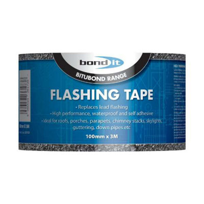 Bond-It Flashing Tape 100mm x 3m - Peel & Seal Self Adhesive