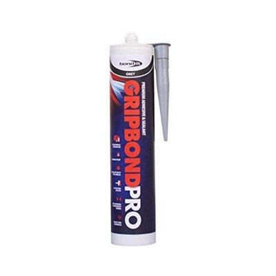 Bond it Grip Bond Pro Premium Adhesive & Sealant Grey 300ml