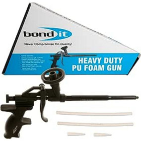 Bond It Heavy Duty Foam Gun, (BLACK)