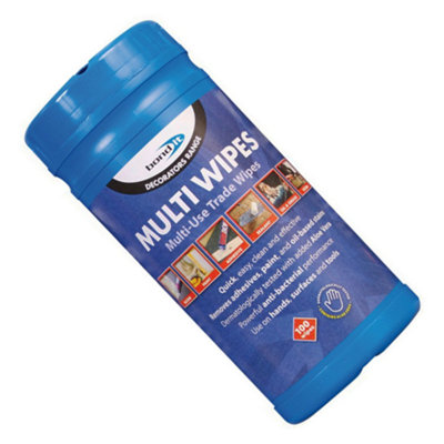 Bond It Multi Wipes Anti Bacterial Hand Wipes, 100 Wipes          BDHW80 (Pack of 12)
