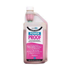 Bond it Power Proof Concentrated Waterproof Solution & Render Mix 1L