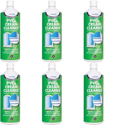 Bond It PVCu Solvent-Free Cream Cleaner White, 1 Litre (GREEN BOTTLE)(Pack of 6)