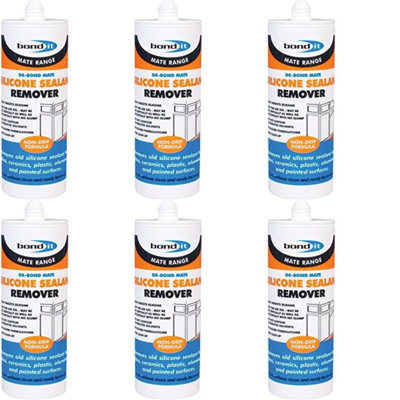 BOND IT Silicone SEALANT Remover Non DRIP Eater 125ml DBON1125(N) (Pack of 6)