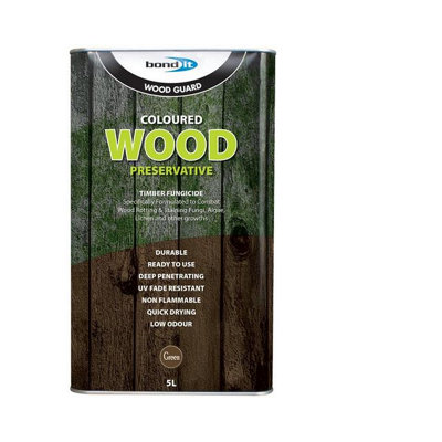 Bond It Universal Coloured Wood Preserver Exterior Wood Protection ...