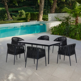 Bondi Luxury Garden Dining Set for 6