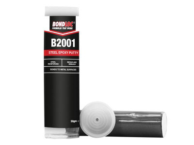 Bondloc B2001C-50 B2001 Metal Epoxy Repair Putty 50g BONB2001C50