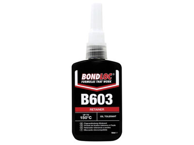 Bondloc B603-50 B603 Oil Tolerant Retaining Compound 50ml BONB60350