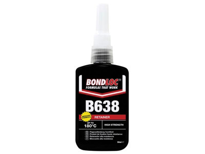 Bondloc B638-50 B638 High Strength Retaining Compound 50ml BONB63850