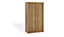 Bono Sliding Door Wardrobe in Oak Golden - Sleek Design for Modern Interiors - W1200mm x H2150mm x D620mm