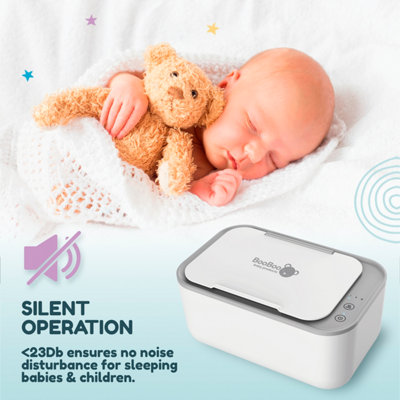 BooBoo Baby Wipe Warmer Wipe Warmer for Babies Large Capacity Wet Wipe Dispenser x3 Precise Temperature Modes with Fast Heating