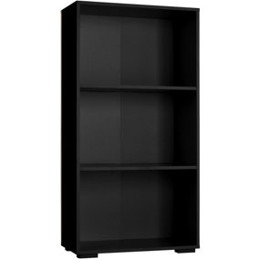 Bookshelf Lexi - Bookcase with 3 shelves - black