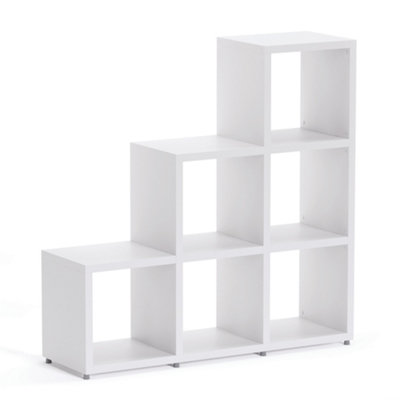 Boon 9 Cube Shelving Unit Eco-Friendly Bookcase Freestanding Heavy Duty Oak, Made in Austria (H)1120mm (W)1100mm (D)330mm