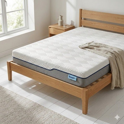 Boost 1000 Pocket Spring Mattress - Medium Comfort Rating - Vacuum Rolled