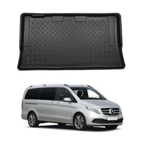 Boot Liner for Mercedes V-Class (2014+) W447 Tailored Car Floor Mat Guard Tray