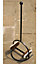 Boot Scraper (Brush) Steel Shoe Cleaner - Steel - L35 x W37 x H96 cm - Black
