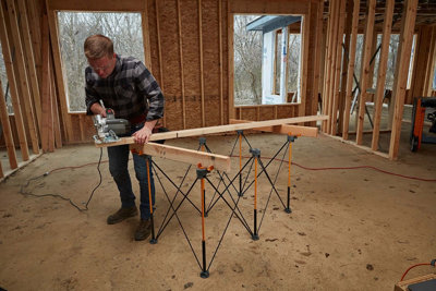 BORA Centipede 2x4ft Work Stand and Portable Table, Sawhorse 