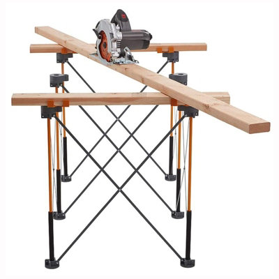 BORA Duizendpoot 2 x 4ft T-Track tafelblad - 20 mm hondengaten