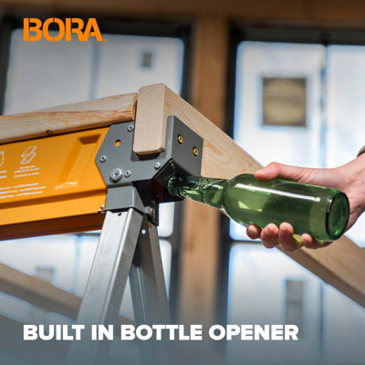 Test : tréteaux pliables Bora Workhorse PM-3350T solides et fonctionnels