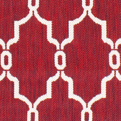 Bordeaux Spanish Tile Garden Patio Rug - Weatherproof, Mould & Mildew ...
