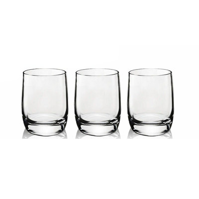 BORMIOLI ROCCO 3pcs 200ml Loto Juice Drinking Glasses Hi Ball Whisky Shot Tumblers Cups