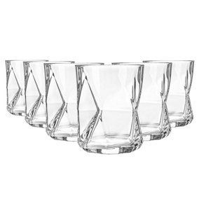 Bormioli Rocco - Cassiopea Double Whisky Glasses - 410ml - Clear - Pack of 6