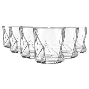 Bormioli Rocco - Cassiopea Whisky Glasses - 330ml - Clear - Pack of 6