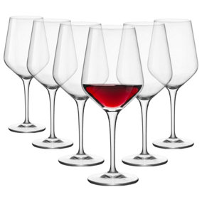 Bormioli Rocco Electra Red Wine Glasses - 545ml - Pack of 6