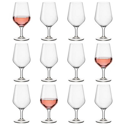 Bormioli Rocco Electra Short Stem Wine Glasses - 430ml - Pack of 12 ...