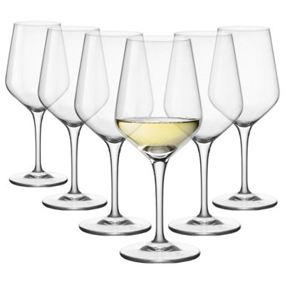 Bormioli Rocco Electra White Wine Glasses 350ml Pack of 6 DIY at B&Q