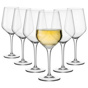Bormioli Rocco Electra White Wine Glasses - 440ml - Pack of 6