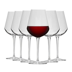 Bormioli Rocco - Inalto Uno Red Wine Glasses - 640ml - Pack of 6