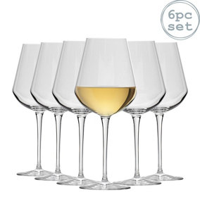 Bormioli Rocco - Inalto Uno White Wine Glasses - 380ml - Pack of 6