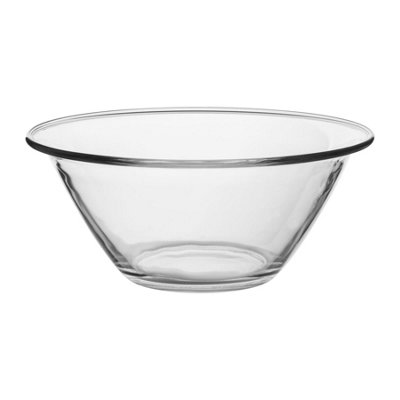 Bormioli Rocco - Mr Chef Glass Nesting Mixing Bowl - 2.5 Litres - Pack of 6