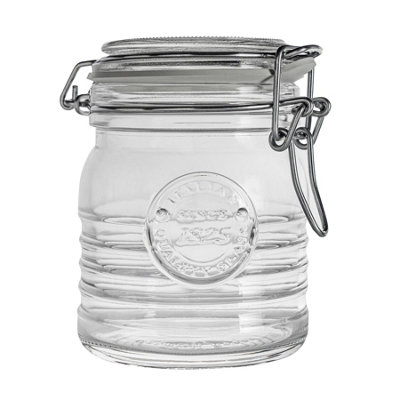 Bormioli Rocco - Officina 1825 Glass Storage Jar - 350ml | DIY at B&Q