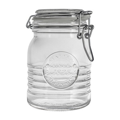 Bormioli Rocco - Officina 1825 Glass Storage Jar - 500ml | DIY at B&Q