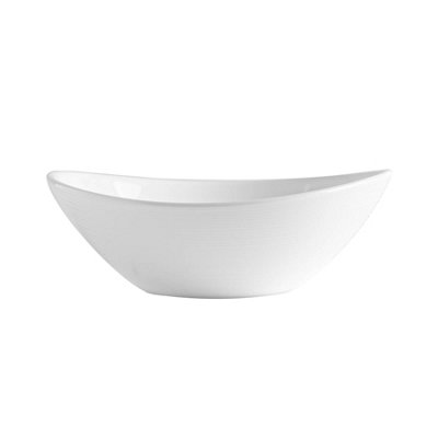 Bormioli Rocco - Prometo Glass Serving Bowl - 15cm - White | DIY at B&Q