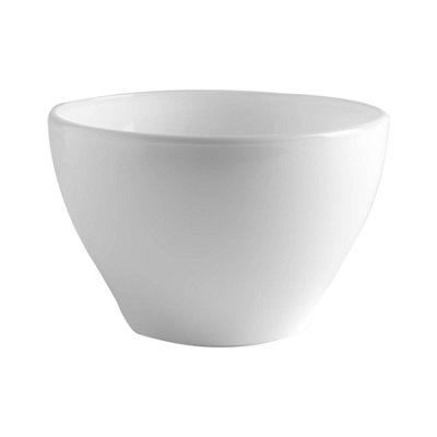 Van Well Bormioli Rocco Toledo - Set di 6 piatti da dessert, in vetro opale robusto, per 6 persone, adatto per forno a microonde e lavastoviglie, piatto bianco piatto 20 cm