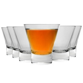 Bormioli Rocco - Ypsilon Double Whisky Glasses - 340ml - Pack of 6