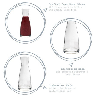 Bormioli Rocco - Ypsilon Glass Carafe - 1.1 Litre