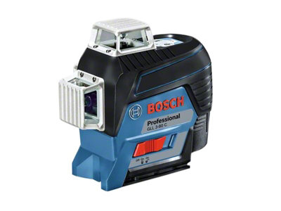 Bosch 0601063R03 GLL 3-80 C Professional 360 Degree Line Laser + BM 1 Mount