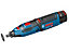 Bosch 06019C5070 GRO 12V-35 Rotary Tool 12V 2 x 2.0Ah Li-ion + Accessories