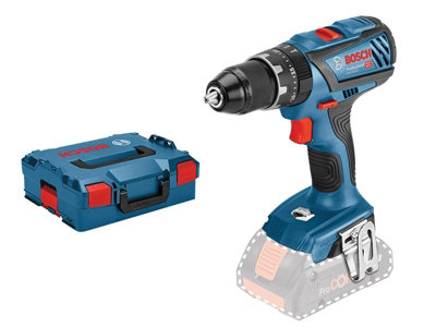 Bosch 06019H4008 GSB 18V-28 Combi Drill with L-BOXX 18V Bare Unit BSHGSB18V28X