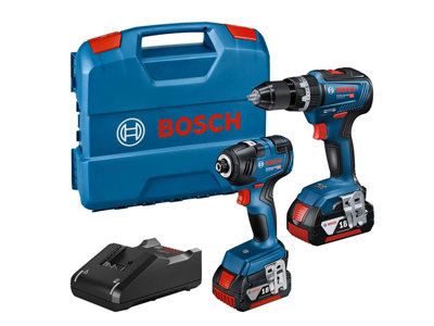 Bosch 06019J2171 Professional Twin Pack 18V 2 x 4.0Ah Li-ion BSH6019J2171