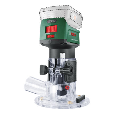 Bosch 06039D5000 AdvancedTrimRouter 18v Trim Router + 2.5AH Battery Kit ...