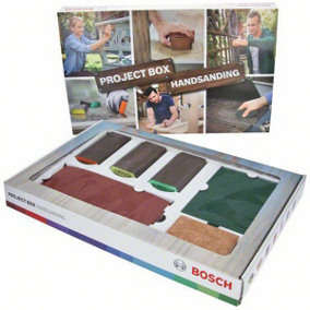 Bosch 15 Pc Home DIY Starter Sanding Box