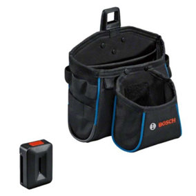 Bosch 1600A0265S ProClick Tool Storage Pouch GWT 2 Compartment For Tool Belt