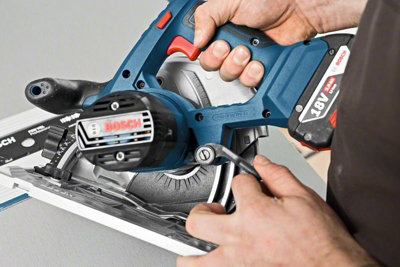 Bosch 18v GKS 18V-57 G 165mm Cordless Circular Saw Guide Rail Base ...