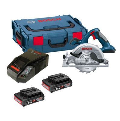 Bosch 18v GKS18V LI Cordless Circular Saw 2 x 2.0ah Batteries