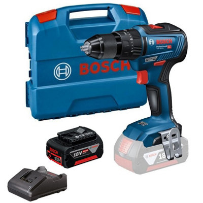 Bosch 18v GSB 18V-55 Brushless Combi Hammer Drill - 1 x 5.0ah Battery + L  Case