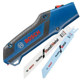 Bosch 2608000495 Reciprocating Pocket Saw Handle 150mm + 2x S922EF S922VF Blades